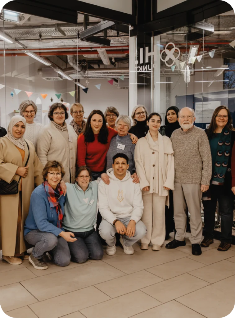 Ein Teil des Teams der FLUX Flüchtlingshilfe Hildesheim